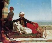 unknow artist Arab or Arabic people and life. Orientalism oil paintings 106 Germany oil painting artist